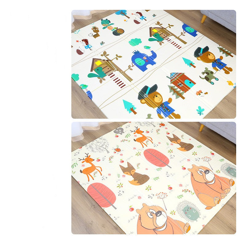 Crawling pad for babies thickened 4cm insulated household baby crawling pad foldable baby floor mat Xpe crawling pad