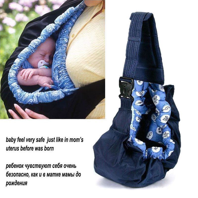 Strap Pure Cotton Baby Back Bag Baby Feeding Bag Foreign Trade Mother And Baby New