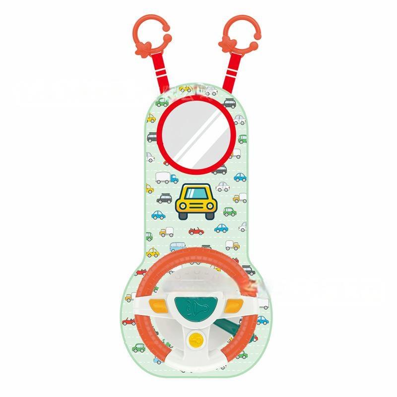 Baby Early Education, Puzzle Enlightenment, Car Driving Simulation, Multi functional Lighting, Music Toy, Steering Wheel