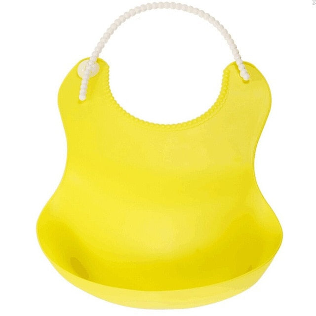 Emmababy Washable Silicone Infant Feeding Baby Kid Children Bib Fun Characters Waterproof