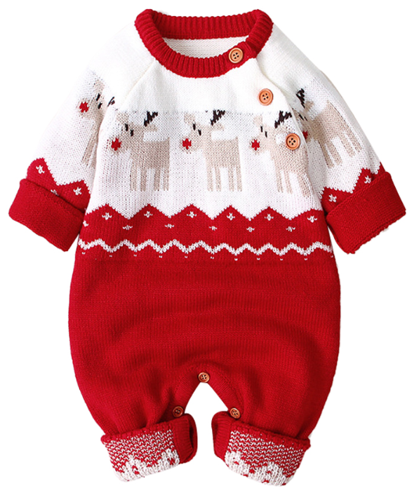 Xmas Baby Autumn Infant Clothing Baby Rompers For Baby Girls Jumpsuit Toddler Costume winter Newborn Baby Boys Clothes