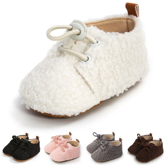 Autumn And Winter Cotton Shoes Warm Shoes Baby Shoes Toddler Shoes Baby Soft Bottom Shoes A37