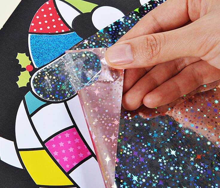 DIY Cartoon Magic Transfer Painting Crafts For Kids Arts And Crafts Toys For Children Creative Educational Learning Drawing Toys