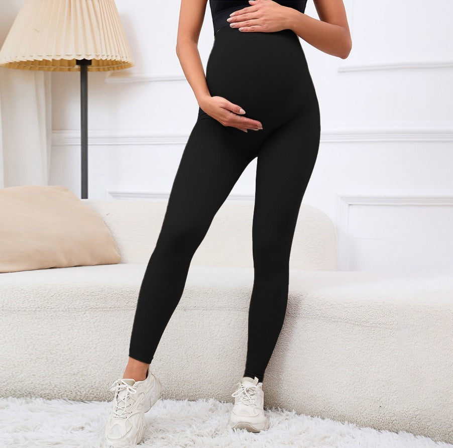 Maternity pants high waist leggings fashionable new style early pregnancy belly support high elastic quick drying moisture absor