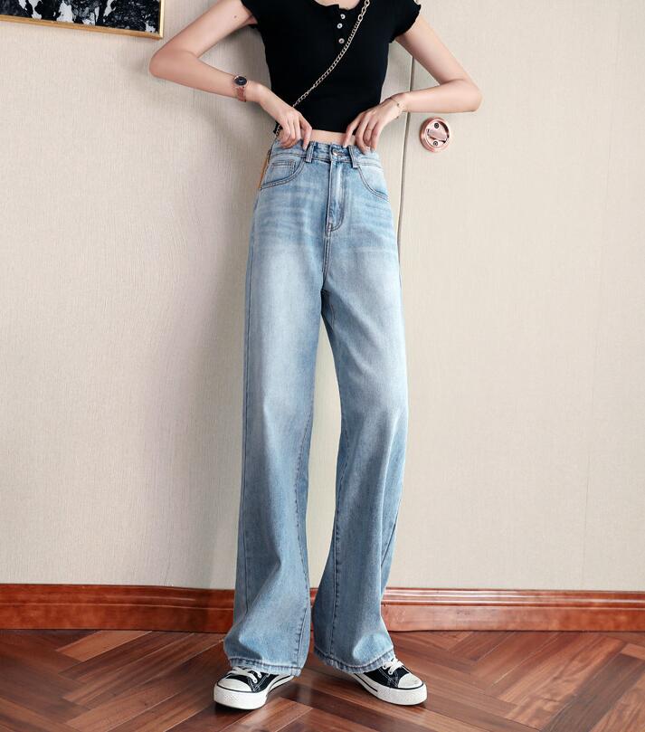 Pregnancy Abdominal Pants Boyfriend Jeans Maternity Pants For Pregnant Women Clothes High Waist Trousers Loose Denim Jeans