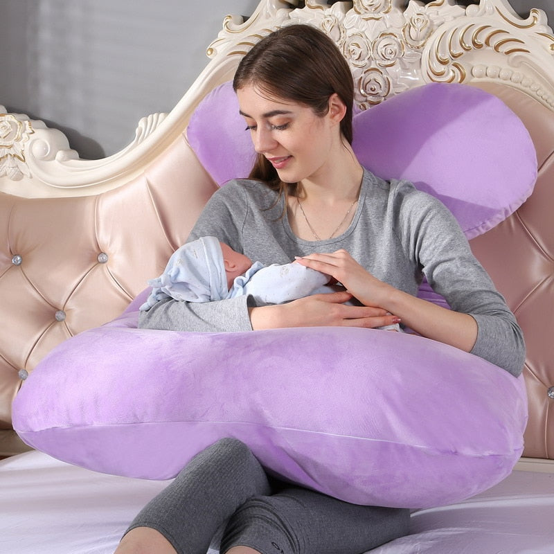 130x70cm Pregnant Pillow for Pregnant Women Cushion for Pregnant Cushions of Pregnancy Maternity Support Breastfeeding for Sleep