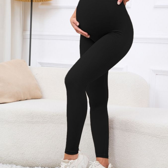 Maternity pants high waist leggings fashionable new style early pregnancy belly support high elastic quick drying moisture absor